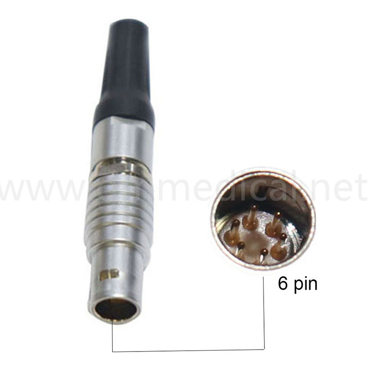 0B Circular Push Pull Metal Connector Cable Plug FGG 6 Pin Male Contact għal RED ARRI Lbus (6P, Plug): Home Audio & Theatre