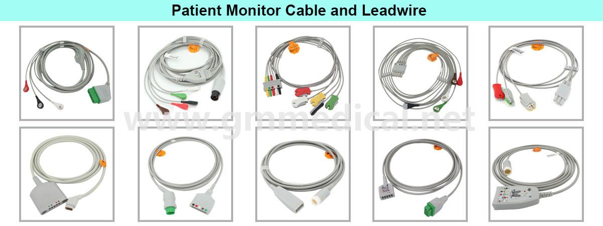 ECG cable with leadwires 