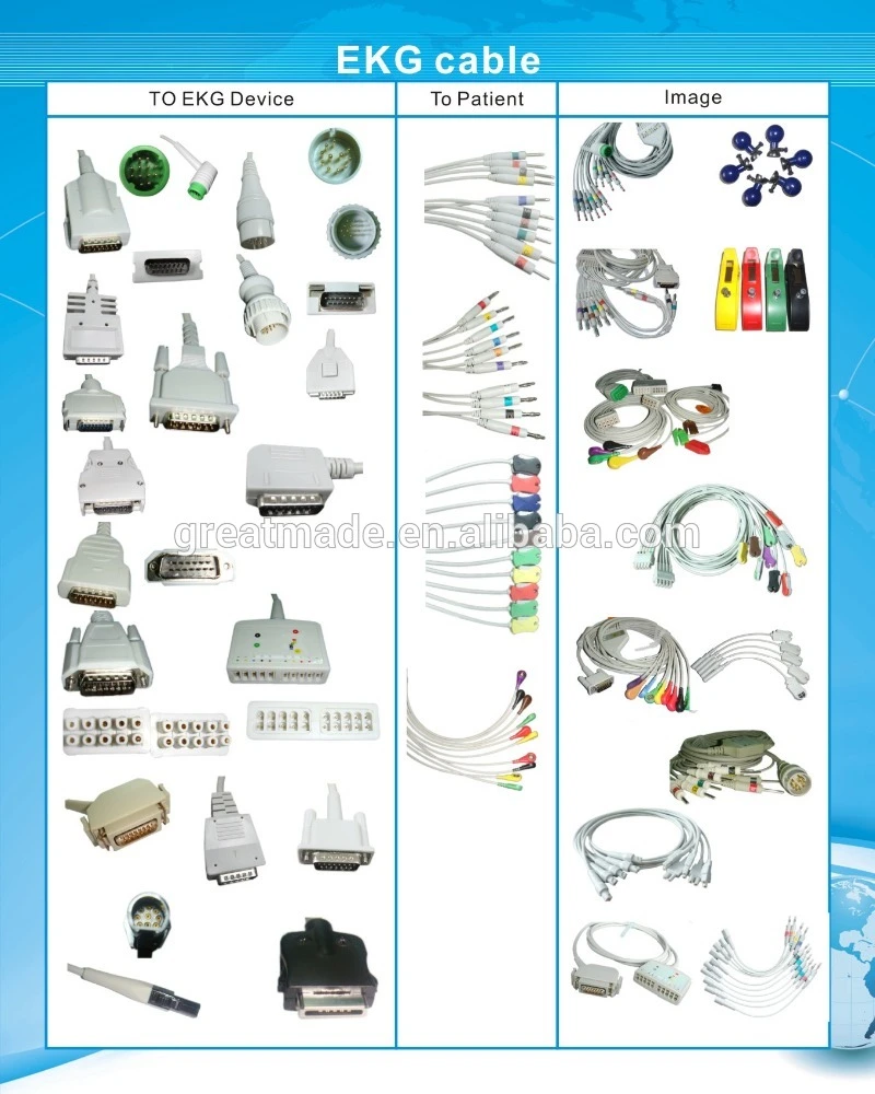 Kejbil sħun 18-ċomb Medex kompatibbli