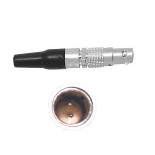 00B Ċirkulari Imbotta Iġbed Konnettur tal-Kejbil tal-Kejbil tal-Pplagg FGG 2 Pin Kuntatti Mgħaġġel tal-Karozzi Mgħaġġla