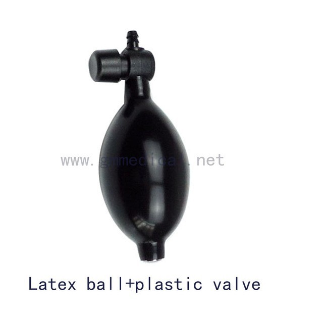 Manual Sphygmomanometer Latex/Pvc Ball Air Inflatable Bulb With Plastic Valve Use For Blood Pressure Cuff.