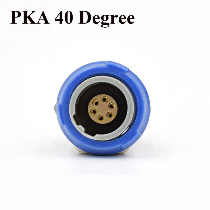 Medical Connector PKG PKA PKB PKC 2-10Pin 14 Pin 1P Back Panel Mounting Socket 0 40 60 80 Degree Socket