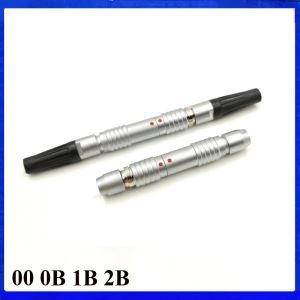 FGG PHG Konnettur 00 0B 1B 2B serje push-pull li tissakkar waħedha Male Plug straight / Female Socket