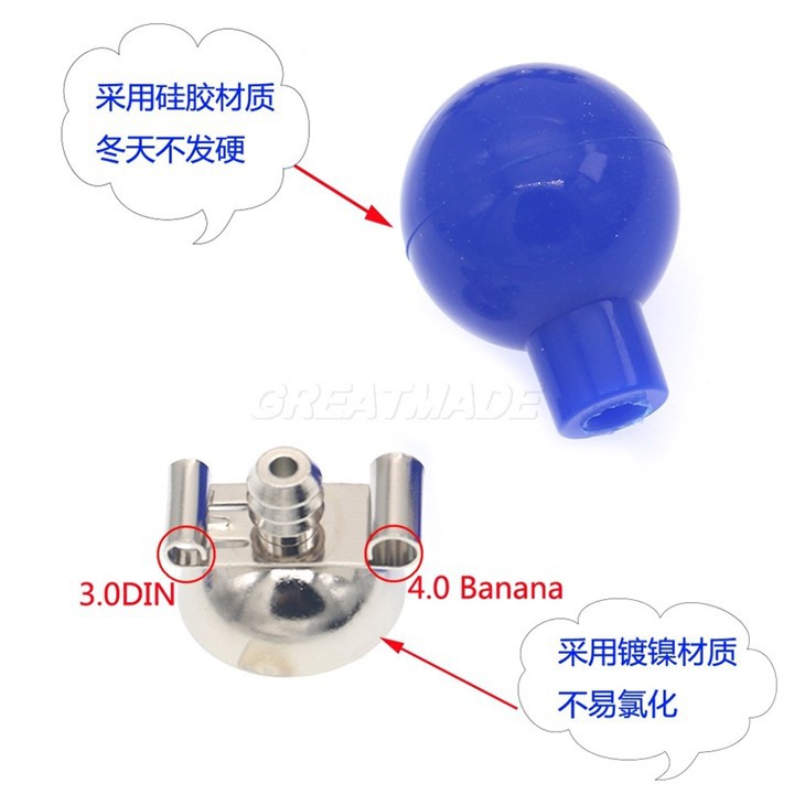 ECG Adult Limb Electrode And Suction Electrode